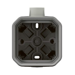   Cutie de montare pe suprafață Legrand Plexo 55, garnitură ISO20, gri - 069656L