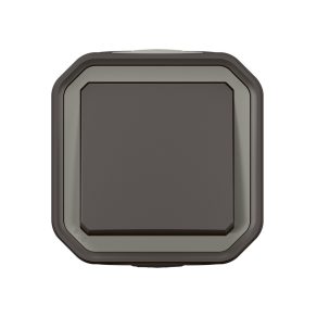   Întrerupător Legrand Plexo 55 montat la suprafață 10A, asamblat, antracit - 069761L