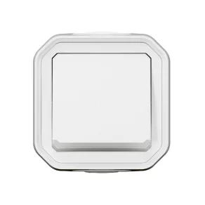   Legrand Plexo 55 indicator luminos cu buton unic încastrat 10A, asamblat, alb - 069823L