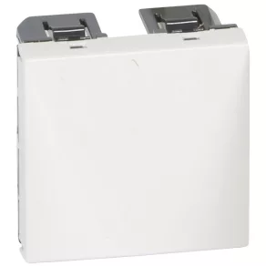   Priză pentru cablu Legrand Program Mosaic, 2 m, 20 A, albă - 277550L