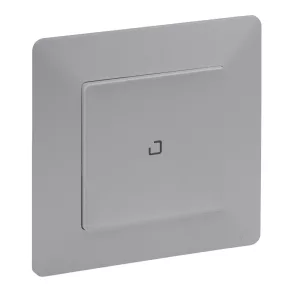   Comutator/dimmer inteligent Legrand Valena Life-Netatmo (actuator), cu conexiune neutră (N), cadru cu 1 grup, aluminiu - 752366