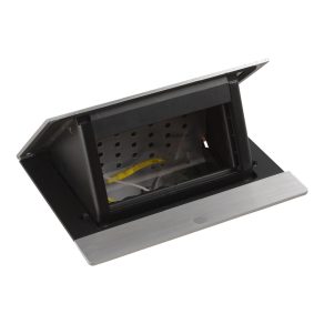   Legrand Incara Pop-up încastrabil, 4 module goale, oțel inoxidabil - 654800