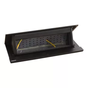   Legrand Incara Pop-up încastrabil, 8 module goale, negru - 654810