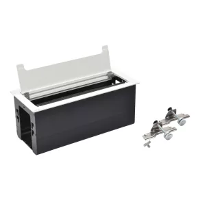   Legrand Incara Montare încastrată cu acces superior, 8 module (lățime 295 mm), gol, alb - 654871