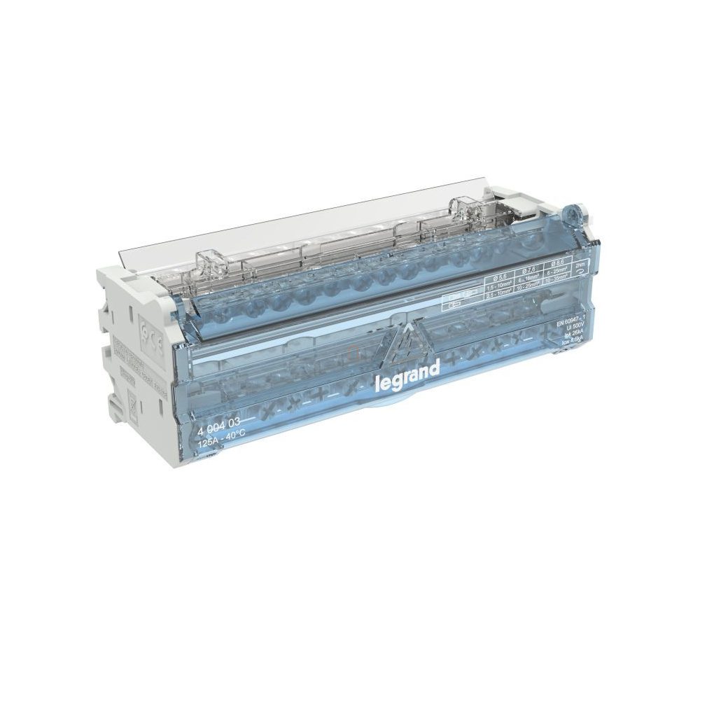 Leg.400403 Bloc distribuitor modular Lexic 2P 125A 8M
