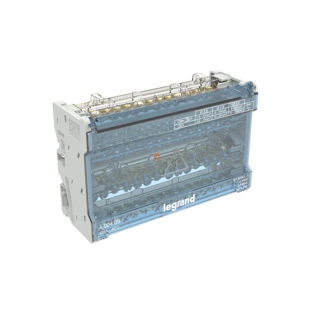 Legrand 400409 Lexic bloc de distribuție modular 4P 125A 8M