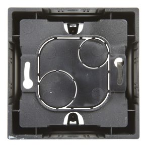   Cutie de montare încastrată Legrand Suno 1-gang, negru - 721494