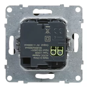   Priză de încărcare Legrand Suno 2xUSB-C, 3 A-15 W, negru - 721431