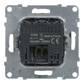   Întrerupător cu senzor de mișcare Legrand Suno 3-250 W (incandescent, halogen, LED) 120°, 2 fire, alb - 721176