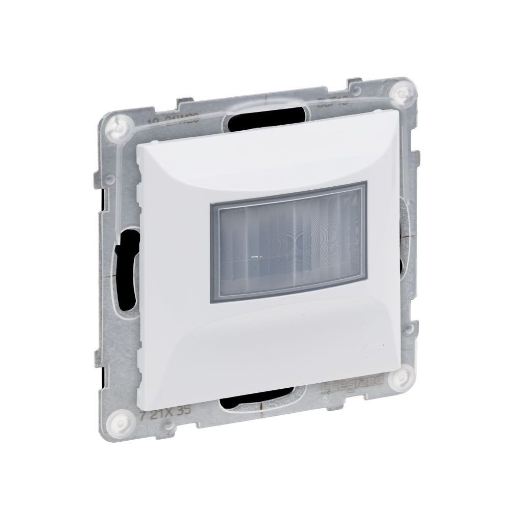 Legrand Suno comutator cu senzor de mișcare alb 3 - 250 W (incandescent, halogen, LED) 120 grade, 2 fire IP44, fără ramă 721135