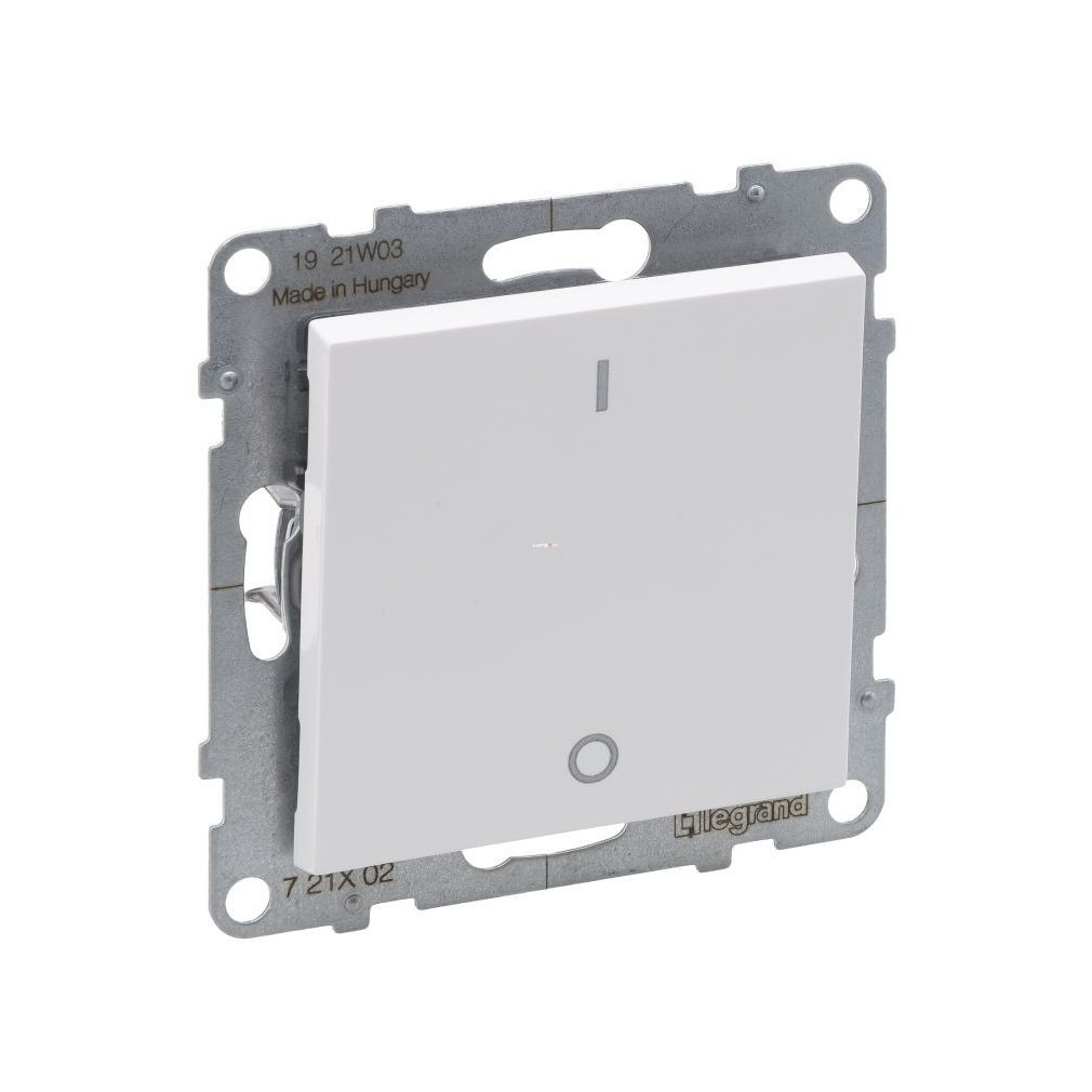 Legrand Suno alb 102 comutator bipolar, fără cadru 10AX 721102