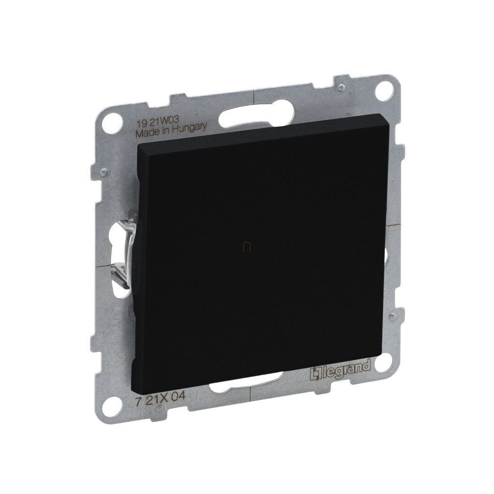 Legrand Suno negru comutator unipolar 101, fără cadru 16AX 721404
