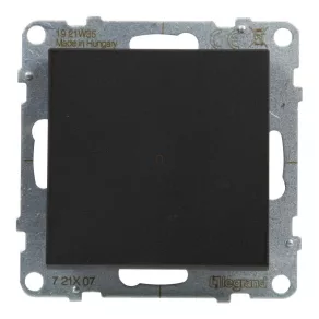   Legrand Suno negru 107 comutator încrucișat, fără ramă 10AX - 721407