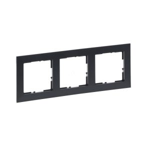 Cadru Legrand Suno 3, gri închis - 721553