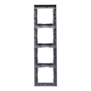 Cadru Legrand Suno 4, aluminiu - 721514