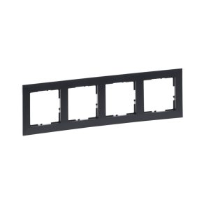 Cadru Legrand Suno 4, gri închis - 721554