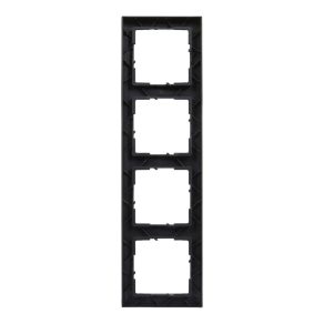 Cadru Legrand Suno 4, negru - 721524