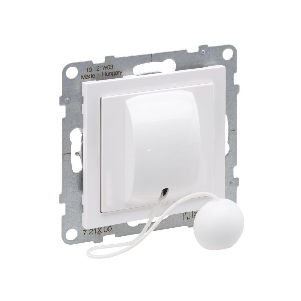 Legrand Suno comutator cu buton cu cablu alb, fără cadru 721100