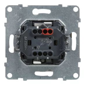 Buton unipolar Legrand Suno 6A, alb - 721109