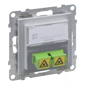 Priză optică LeGrand Suno SC/APC din aluminiu - 721347