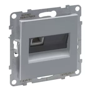 Priză Legrand Suno RJ11, aluminiu - 721361