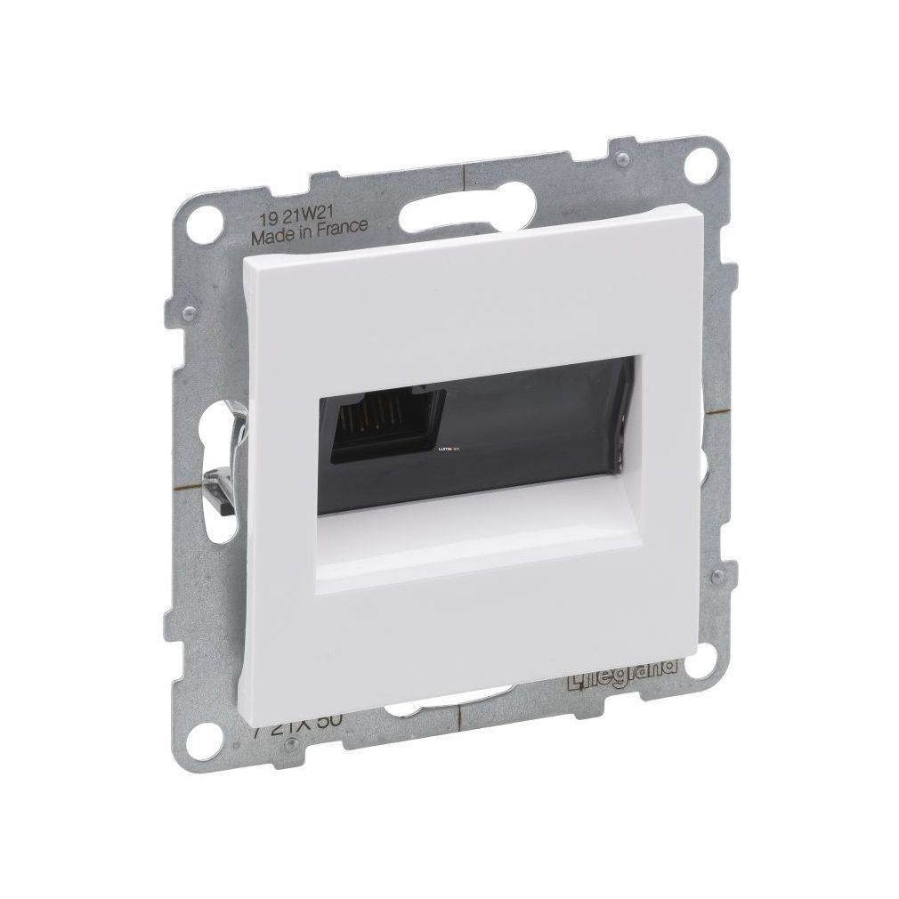 Legrand Suno alb 1xRJ45 UTP Cat.5E priză, fără cadru 721150