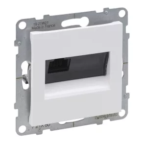 Priză Legrand Suno RJ45 Cat.5E UTP, albă - 721150
