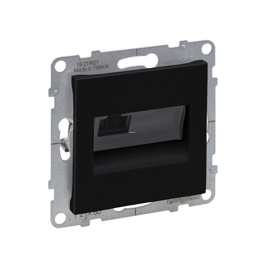 Legrand Suno negru 1xRJ45 UTP Cat.5E priză, fără cadru 721450
