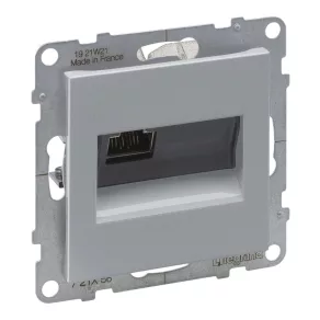 Priză Legrand Suno RJ45 Cat.6 STP, aluminiu - 721356