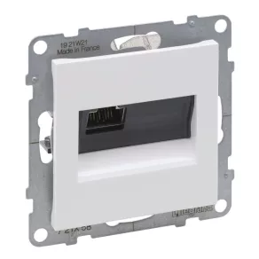   Legrand Suno fehér 1xRJ45 STP Cat.6A csatlakozóaljzat, keret nélkül 721158