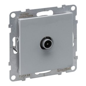   Priză TV Legrand Suno, în formă de stea, aluminiu - 721364