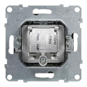   Priză Legrand Suno TV-R-SAT, cu trecere (14 dB), negru - 721468