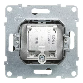  Priză Legrand Suno TV-R-SAT-SAT, în formă de stea, negru - 721470