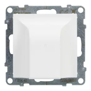 Priză Legrand Suno albă IP21 fără ramă 721142 - 721142