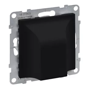 Priză pentru cablu Legrand Suno, IP21, negru - 721442