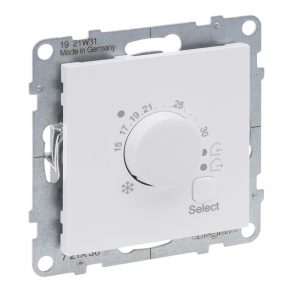 Termostat de cameră Legrand Suno, 8A, alb - 721136