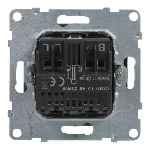   Legrand Suno comutator rotativ cu buton rotativ 300W, aluminiu - 721379