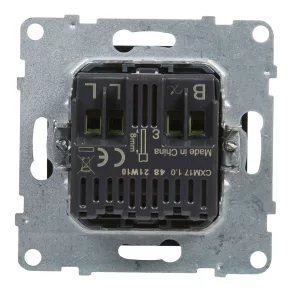   Legrand Suno comutator rotativ cu buton rotativ 300W, negru - 721479