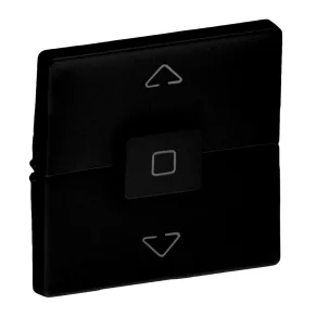   Capac pentru întrerupător și buton pentru rulouri Legrand Valena Life, negru - 756142