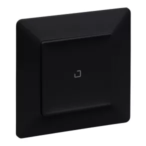   Comutator/dimmer inteligent Legrand Valena Life-Netatmo (actuator), cu conexiune neutră (N), cadru cu 1 grup, negru - 756366