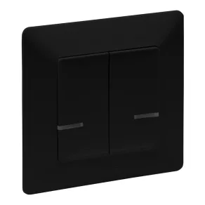   Legrand Valena Life-Netatmo comutator dublu inteligent (actuator), cu conexiune neutră (N), 1 cadru, negru - 756388