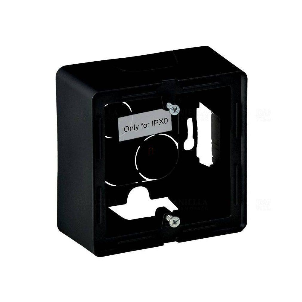 Legrand Valena Life 754066 kiemelődoboz, 1-es fekete