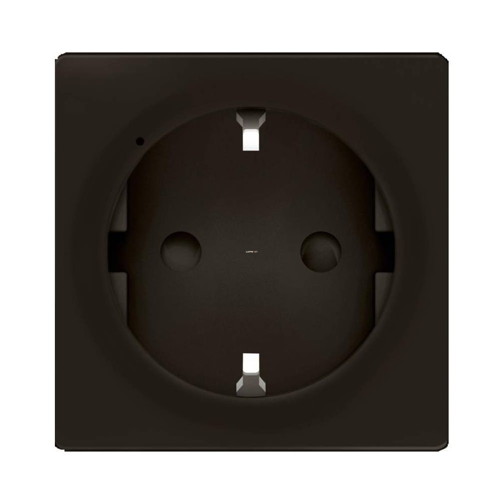 Legrand Valena Life negru 2P+F priză de conectare cu capac 756202