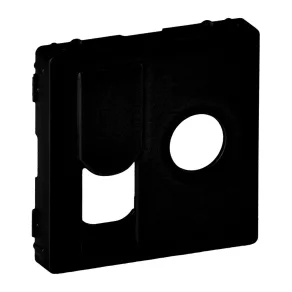   Priză Legrand Valena Life TV + capac priză RJ45 Cat. 6 UTP, negru - 756832