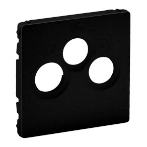   Capac pentru priză Legrand Valena Life TV-Radio-SAT, negru - 756792