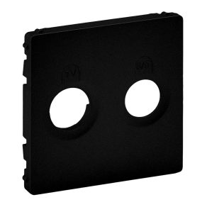   Capac pentru priză Legrand Valena Life TV-SAT, negru - 756822