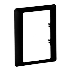   Cadru Legrand Valena Life 1 pentru priză 2x2P+F, negru - 754261