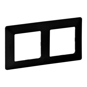 Cadru dublu Legrand Valena Life, negru - 754252