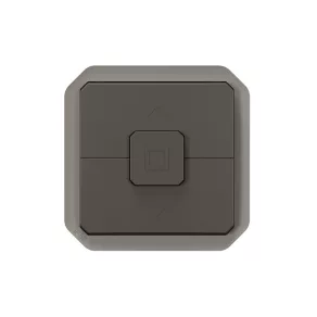   Întrerupător pentru rulouri Legrand Plexo 55 pentru motoare cu acționare directă (3 poziții) 6A, antracit - 069898L