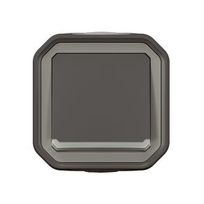   Întrerupător de suprafață Legrand Plexo 55 cu indicator luminos 10A, asamblat, antracit - 069721L